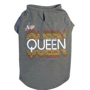 Nap Queen Dog Statement Tee Shirt